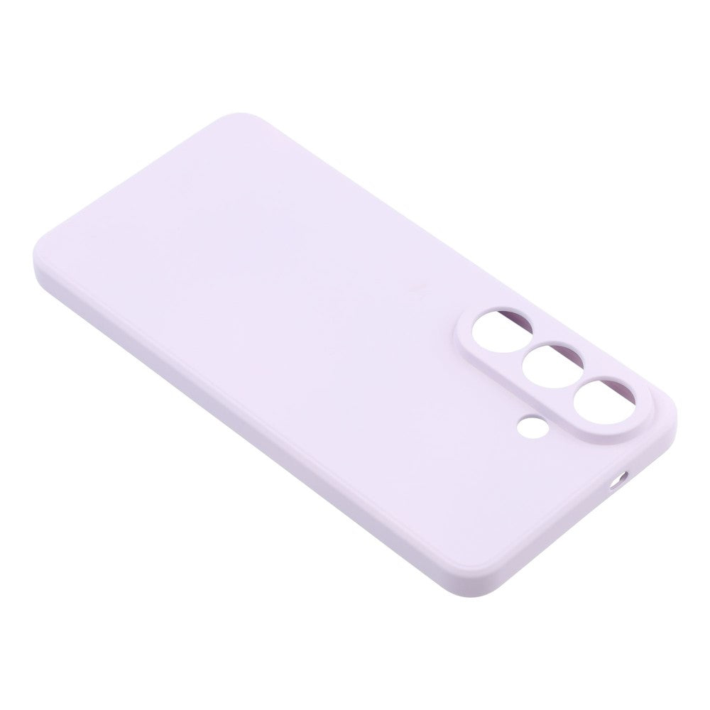 For Samsung Galaxy S26 / S26 Pro Case TPU Back Soft Protective surface Fiber Lining Phone Cover - Purple