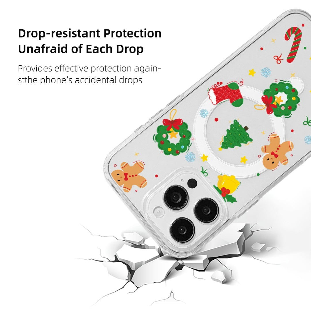 For iPhone 14 Pro Case Clear Edge TPU + Acrylic Cover - 