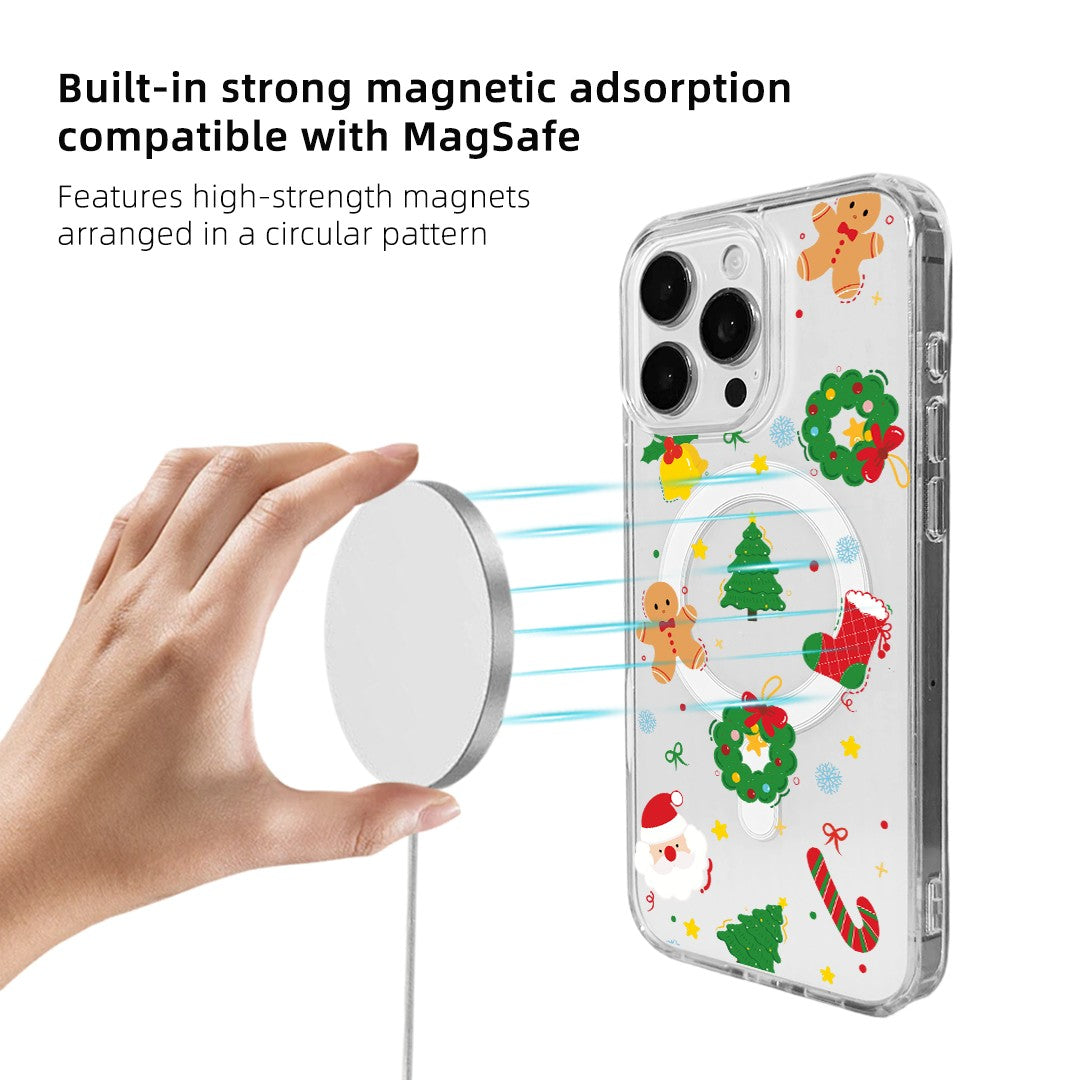 For iPhone 14 Pro Case Clear Edge TPU + Acrylic Cover - 