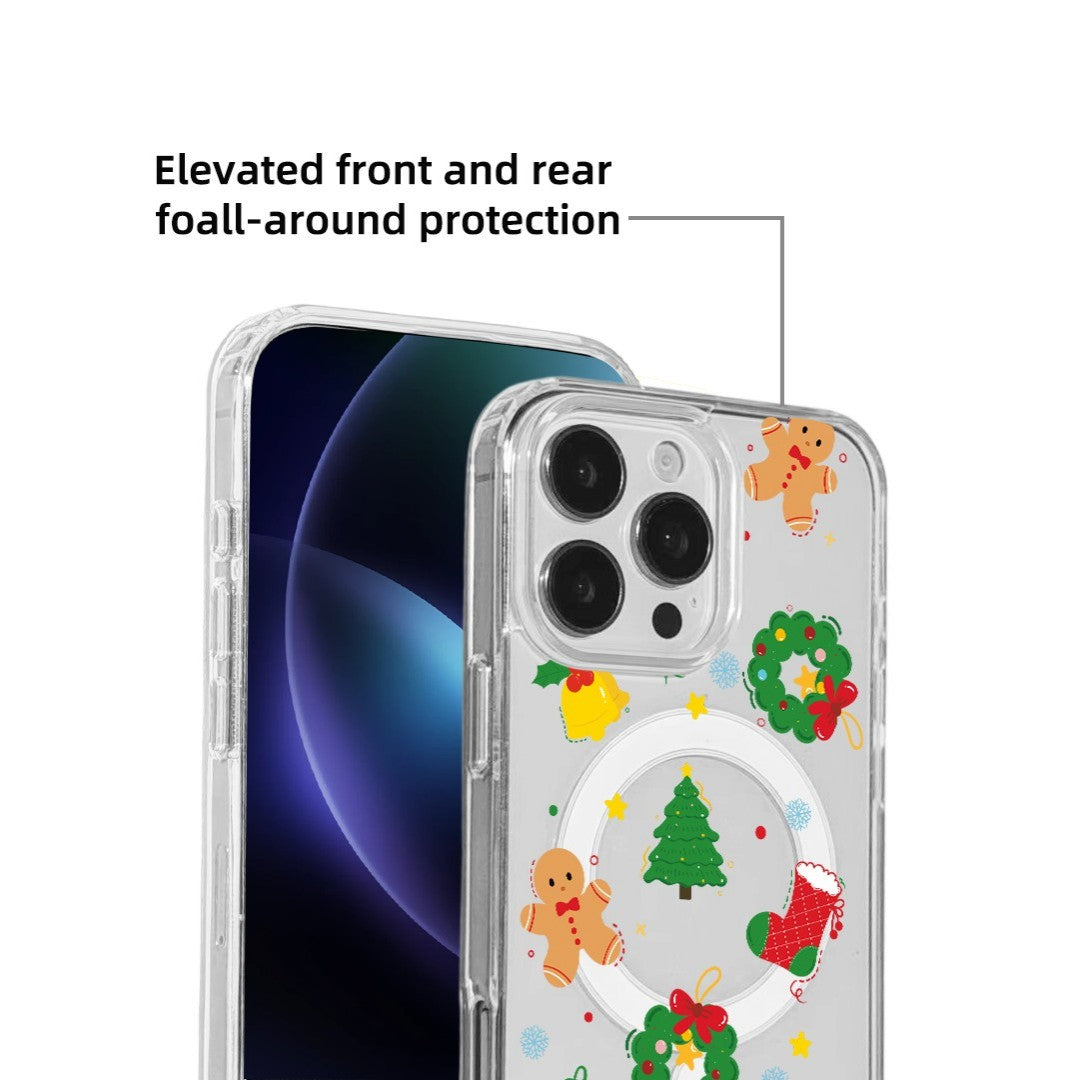 For iPhone 14 Pro Case Clear Edge TPU + Acrylic Cover - 