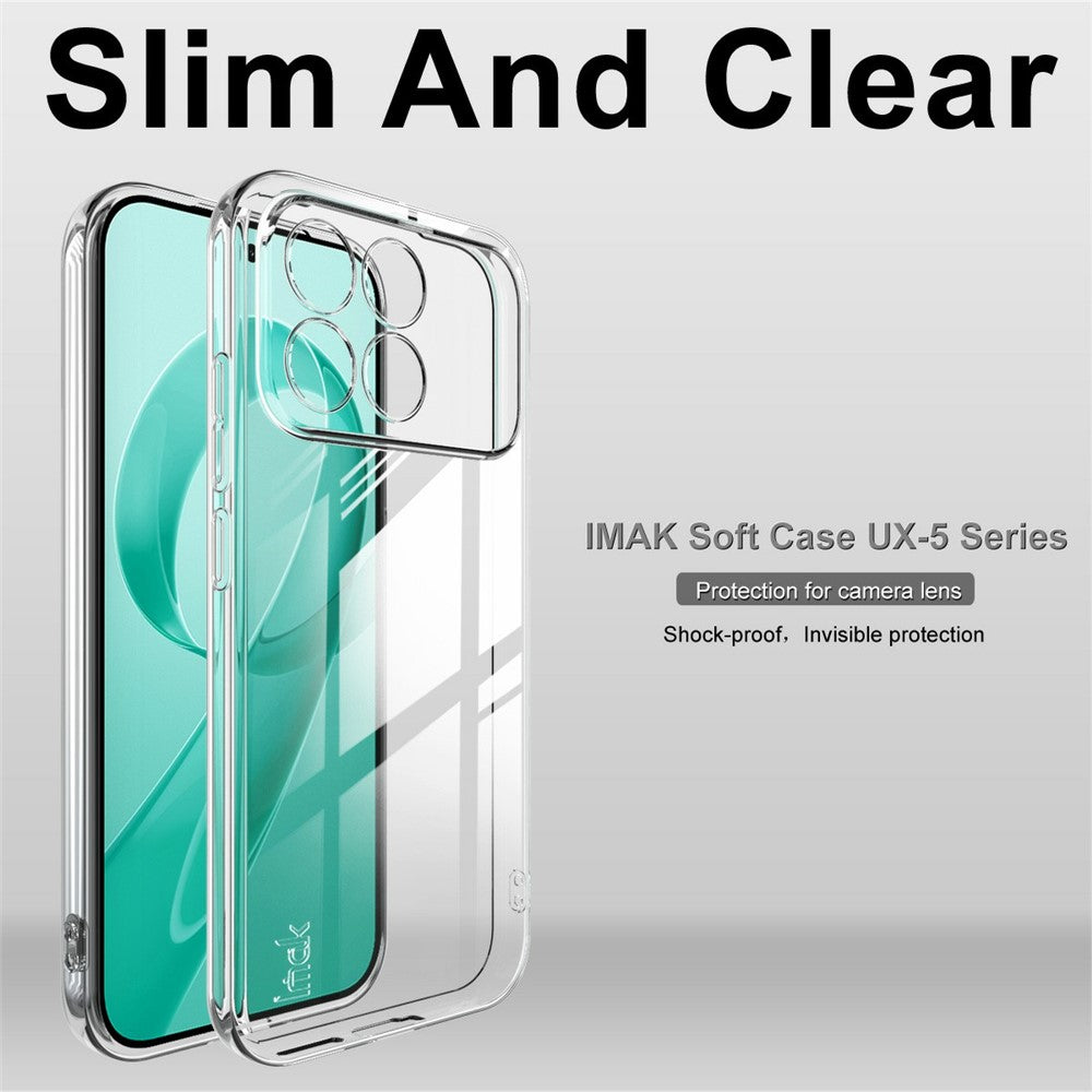 For Xiaomi Redmi K90 5G / Poco F8 Pro Transparent TPU Phone Case Protective Phone Cover