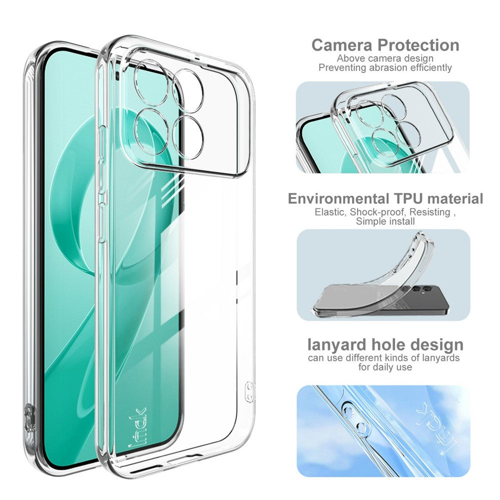 For Xiaomi Redmi K90 5G / Poco F8 Pro Transparent TPU Phone Case Protective Phone Cover