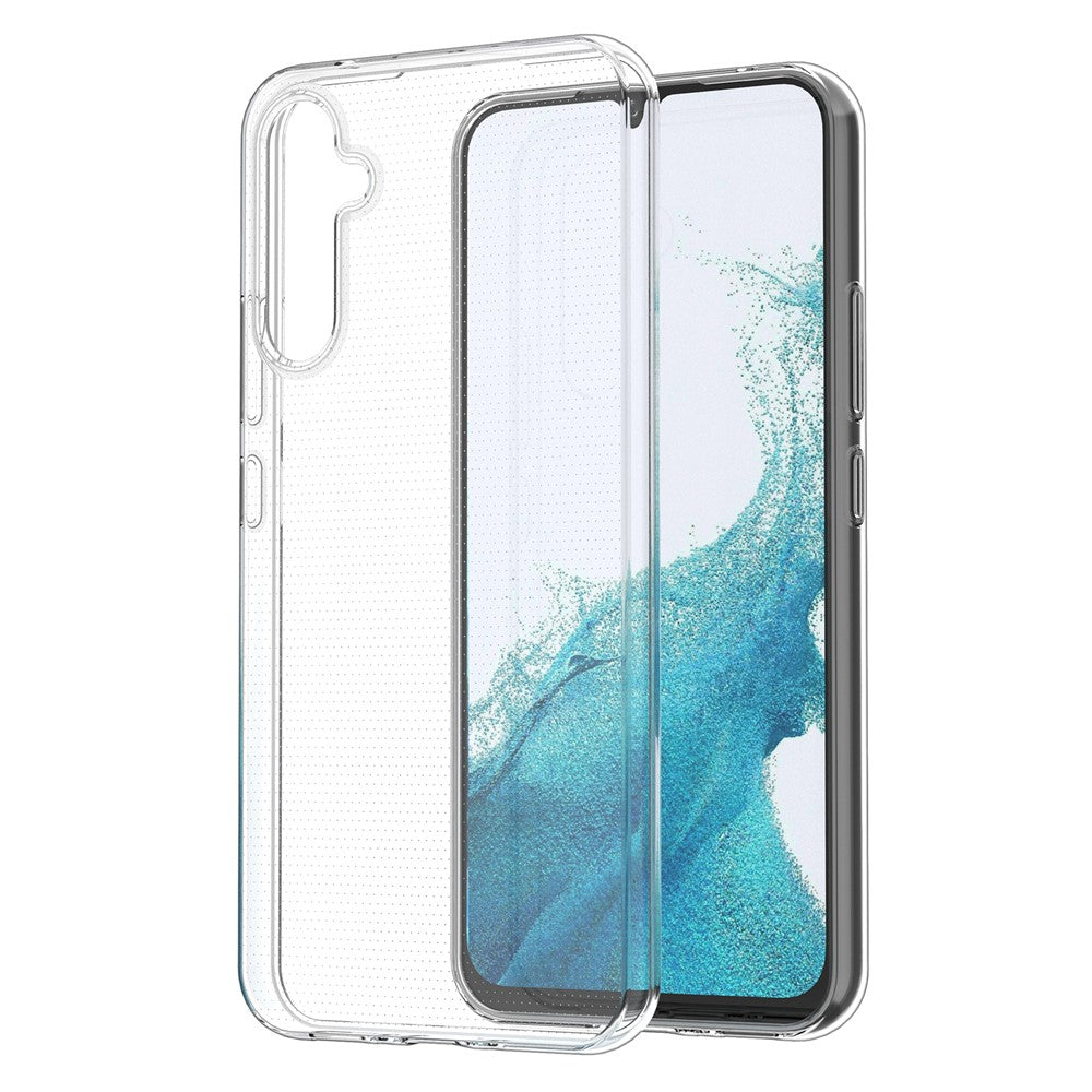 For Samsung Galaxy A34 5G Soft Slim TPU Protective surface Phone Case Transparent Clear Phone Cover