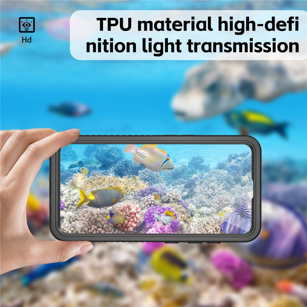 IP68 Case for Samsung Galaxy S24 Clear Back Panel Phone Cover