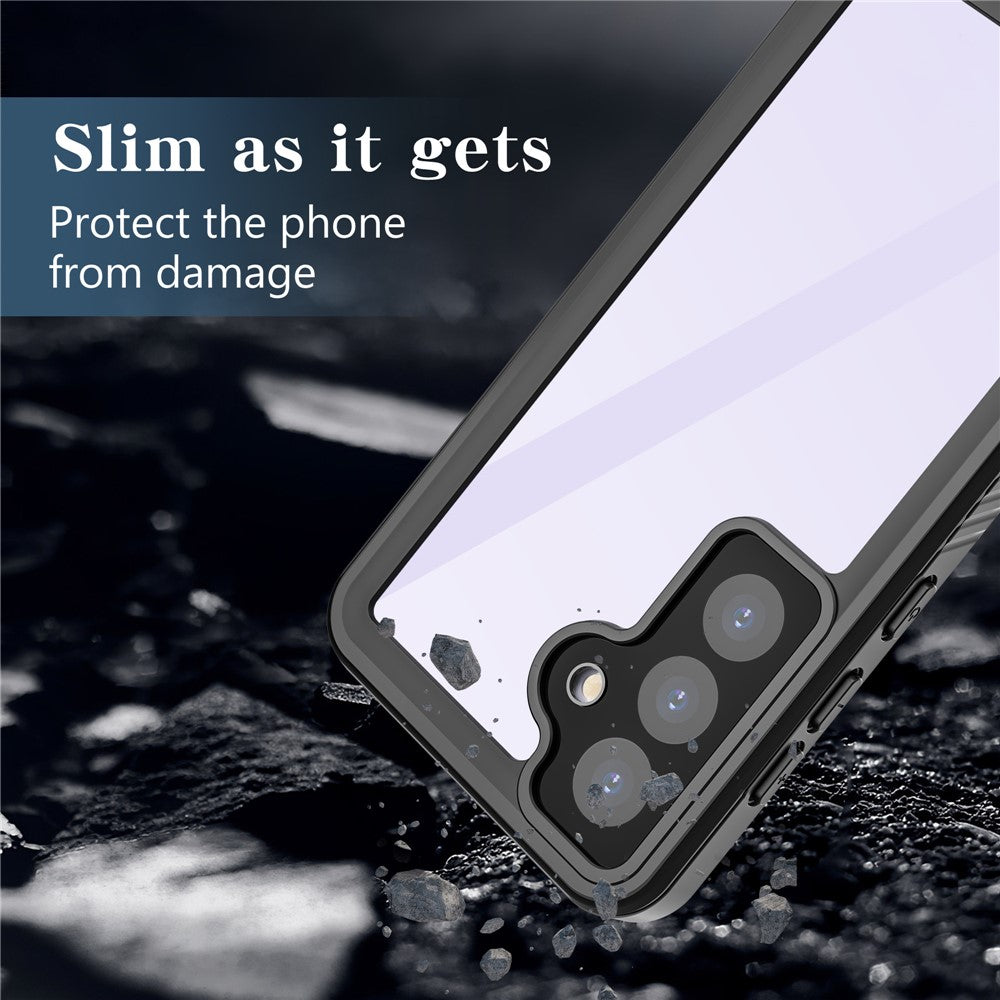 IP68 Case for Samsung Galaxy S24 Clear Back Panel Phone Cover