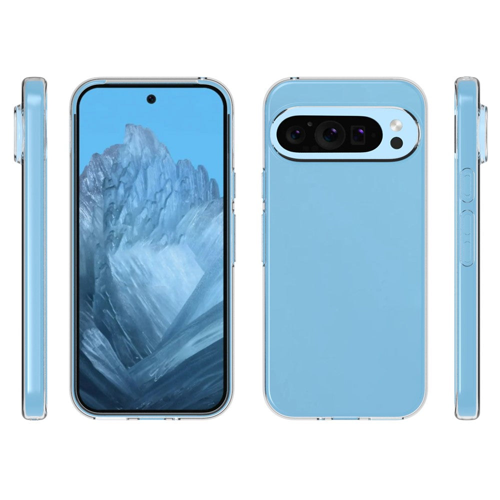 For Google Pixel 9 / Pixel 9 Pro Clear Phone Case Soft TPU Back Cover 
