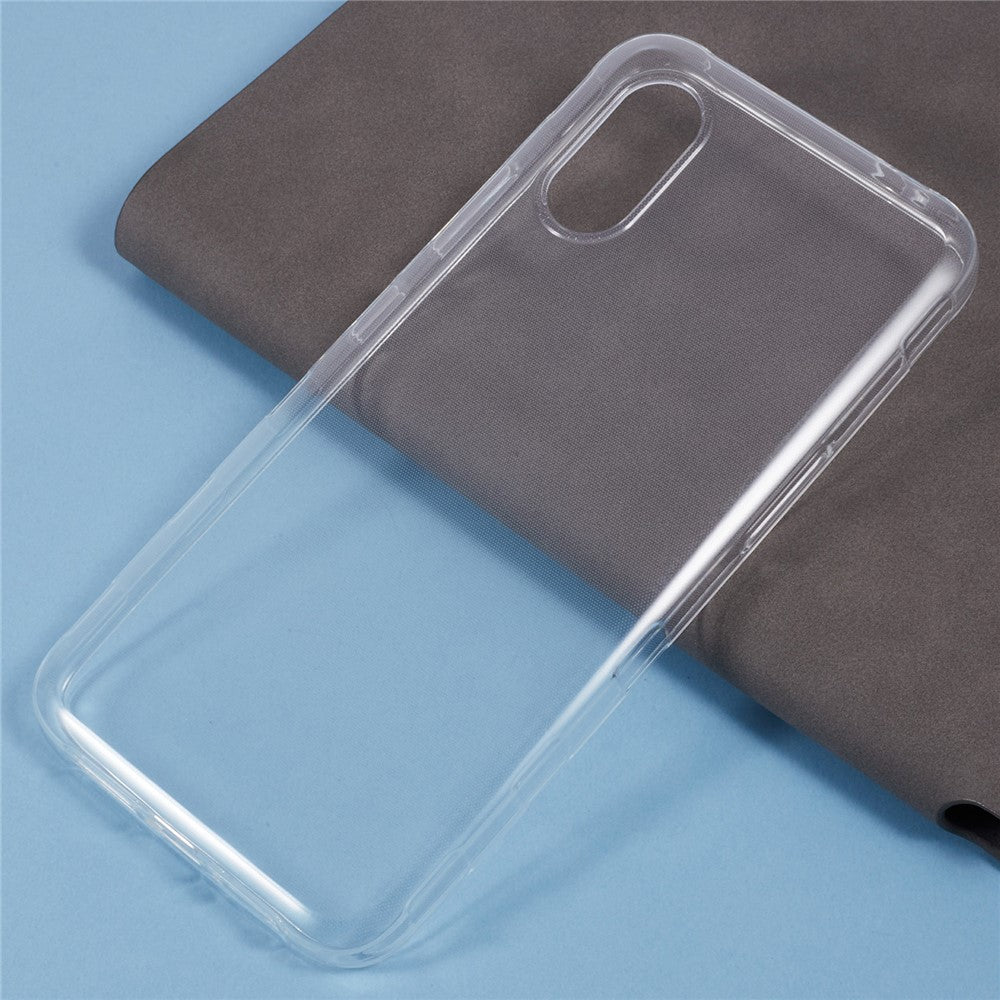 For Samsung Galaxy Xcover7 Case Transparent TPU Flexible Cell Phone Cover
