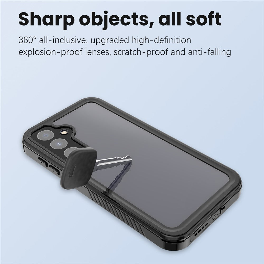 For Samsung Galaxy A55 5G WholePhone Case IP68 Shell Clear Back Panel Phone Cover