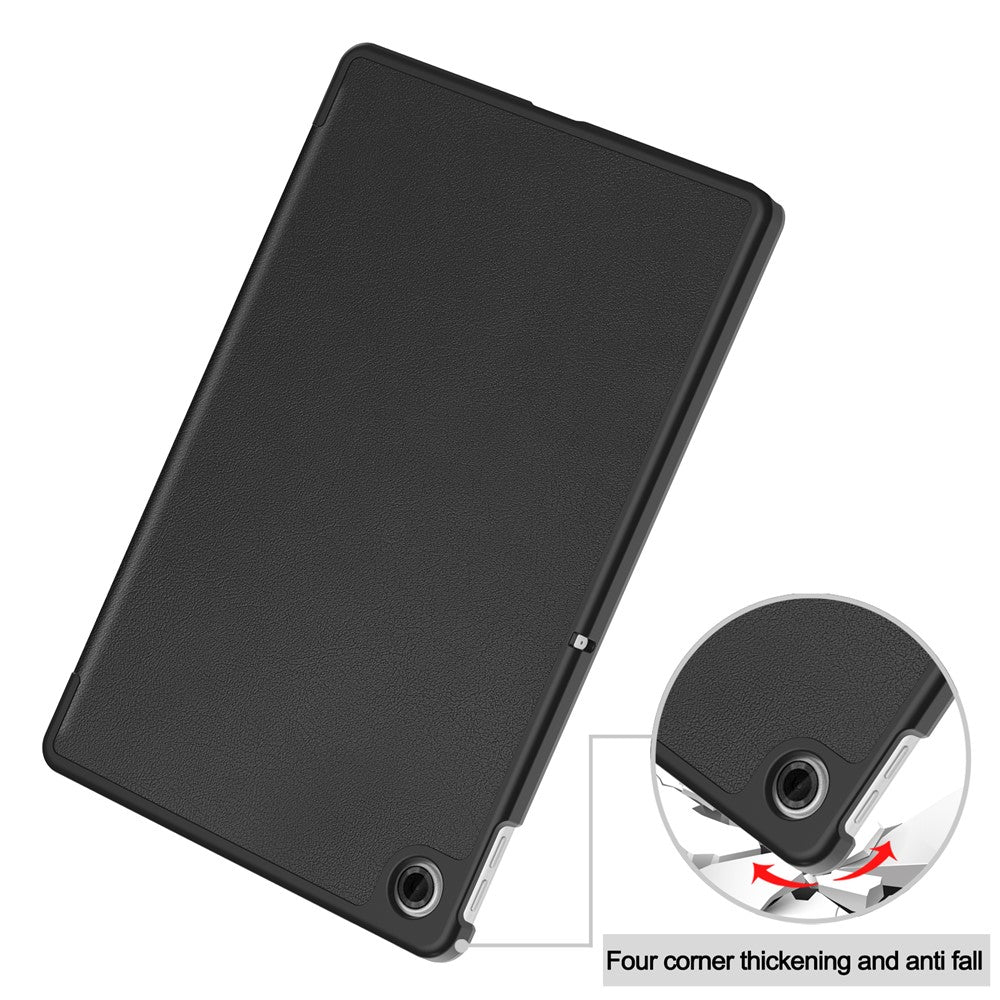 For Lenovo Tab TB311FU Case Leather Stand Tablet Cover - Black