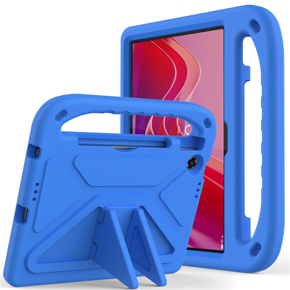 For Lenovo Tab TB311FU Case Hand Grip Kickstand Tablet EVA Cover - Blue