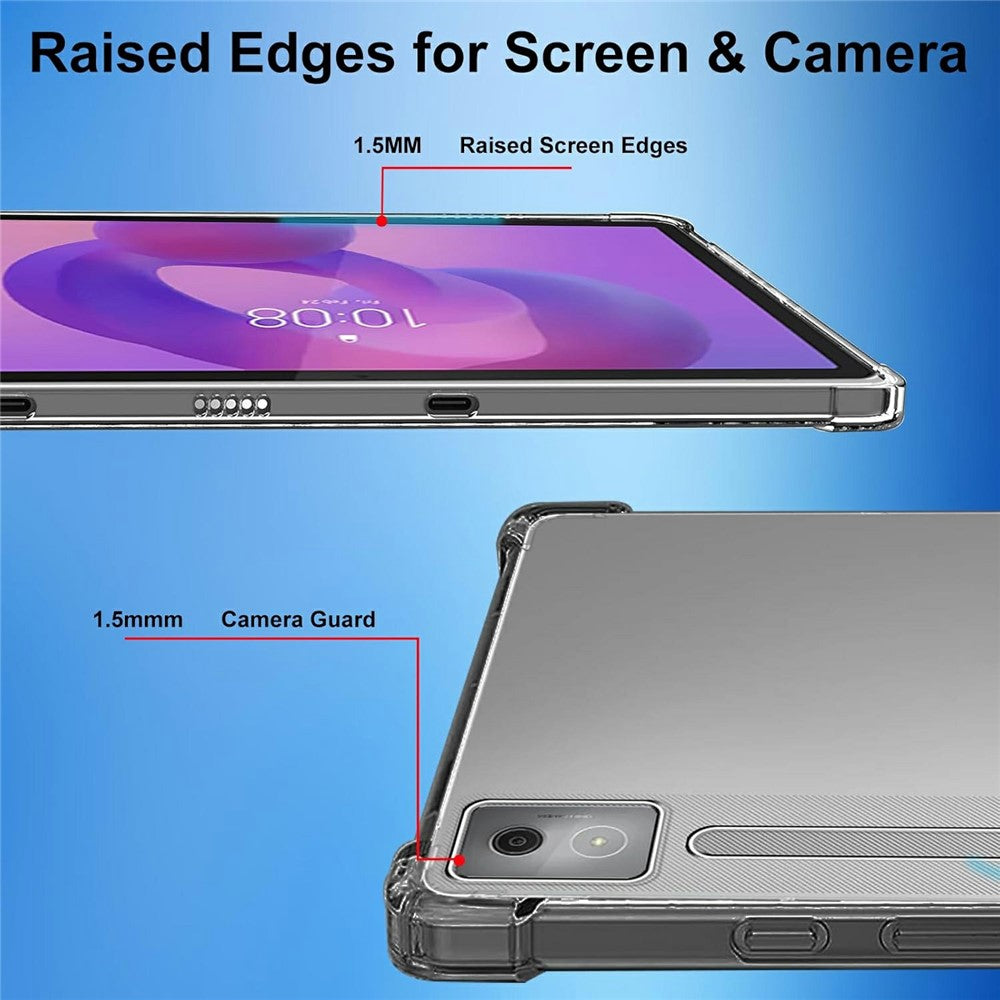 For Lenovo Idea Tab Pro Case Four Corner Clear Tablet TPU Cover