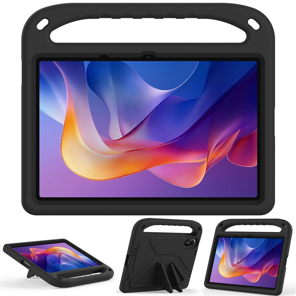 For Xiaomi Redmi Pad 2 Case Hand Grip Kickstand Tablet EVA Cover - Black