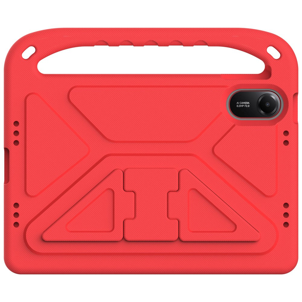 For Xiaomi Redmi Pad 2 Case Hand Grip Kickstand Tablet EVA Cover - Red