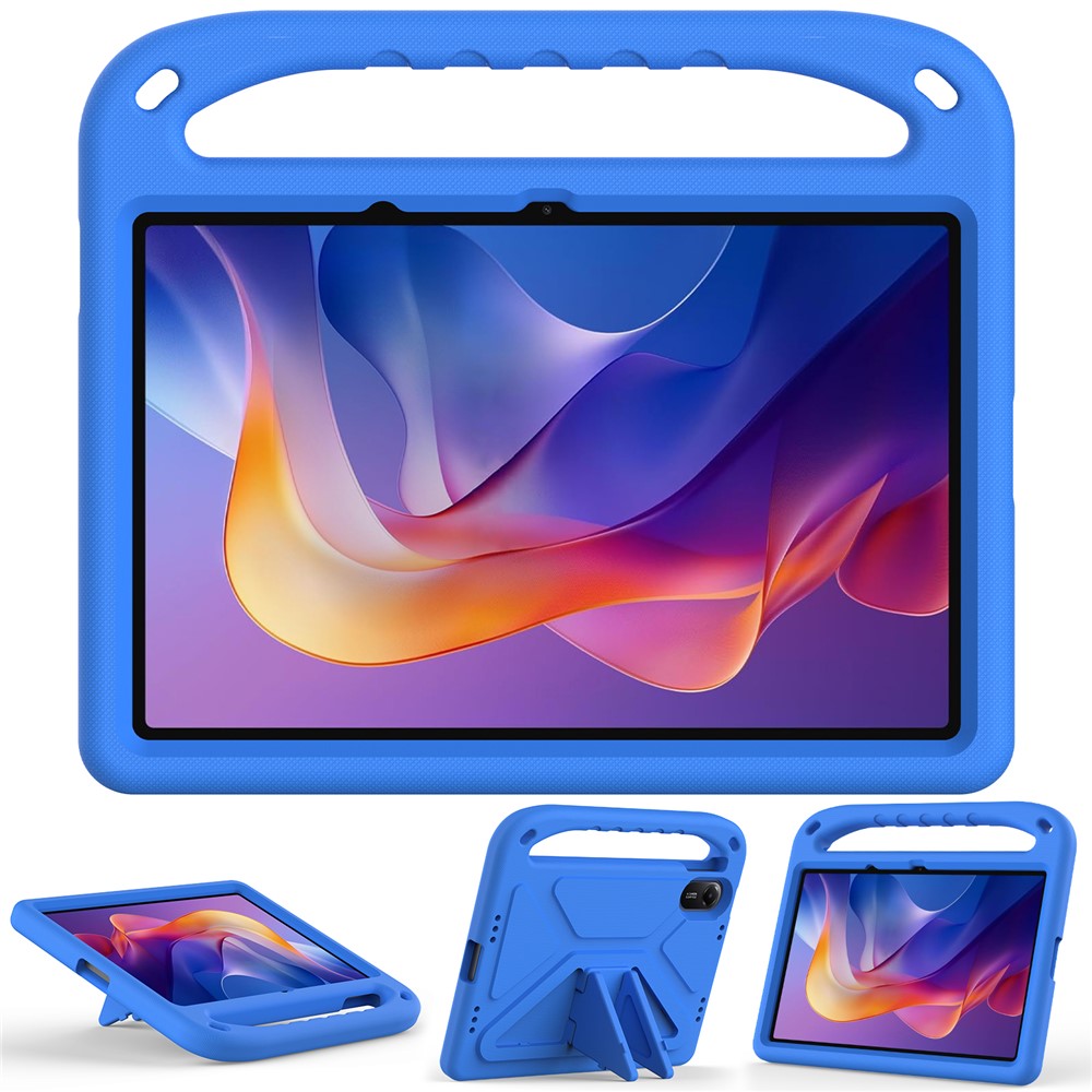 For Xiaomi Redmi Pad 2 Case Hand Grip Kickstand Tablet EVA Cover - Blue