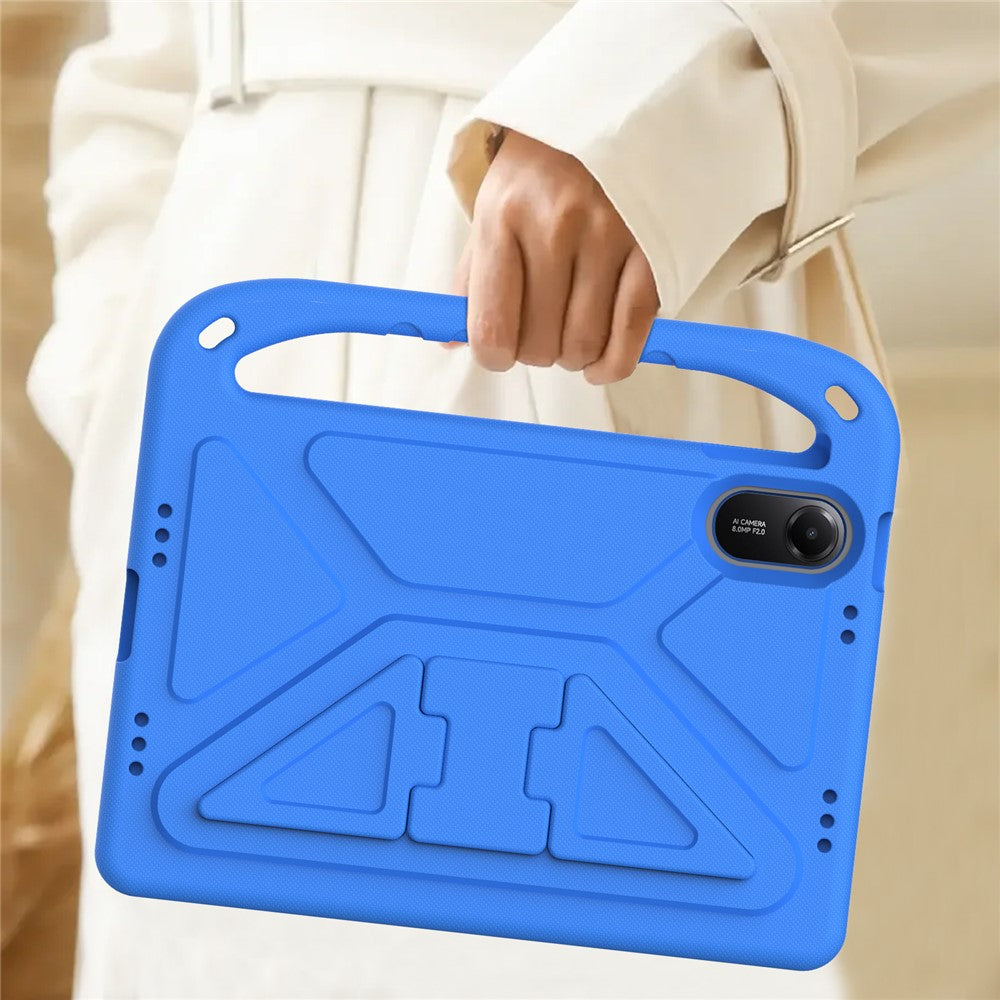 For Xiaomi Redmi Pad 2 Case Hand Grip Kickstand Tablet EVA Cover - Blue