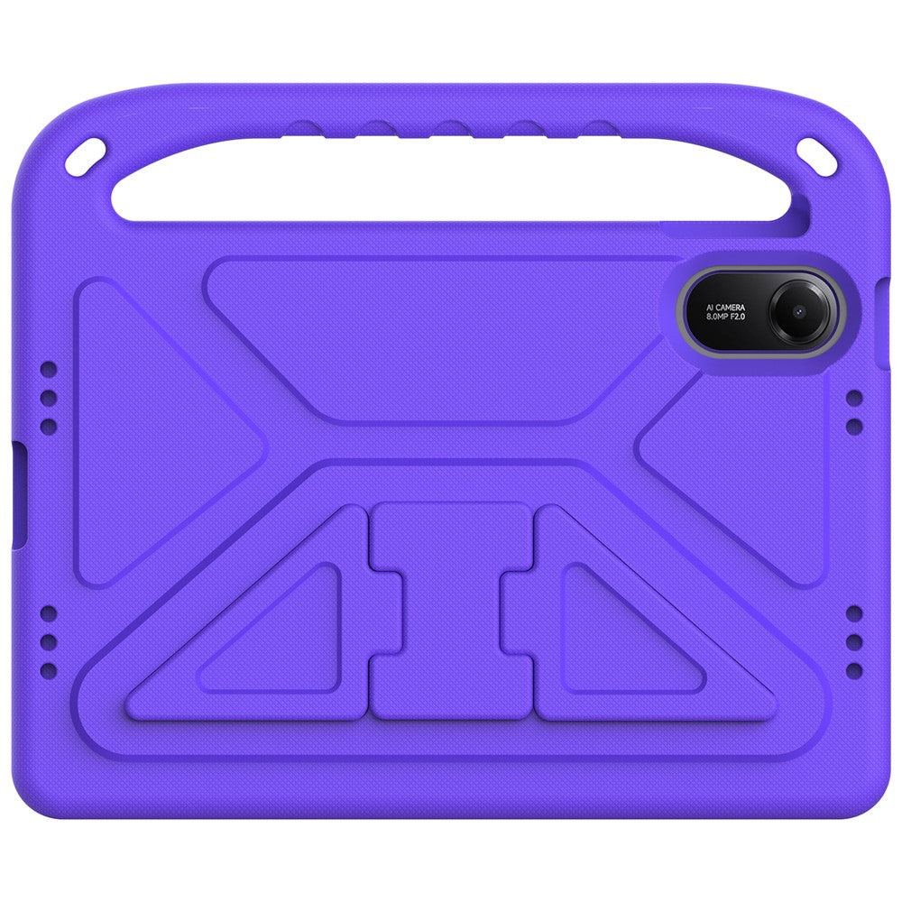 For Xiaomi Redmi Pad 2 Case Hand Grip Kickstand Tablet EVA Cover - Purple