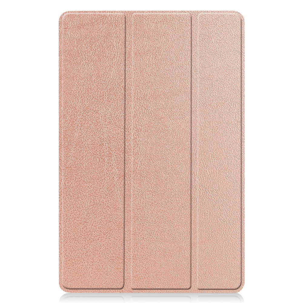 For Samsung Galaxy Tab S10 Lite Case Leather Stand Tablet Cover - Rose Gold