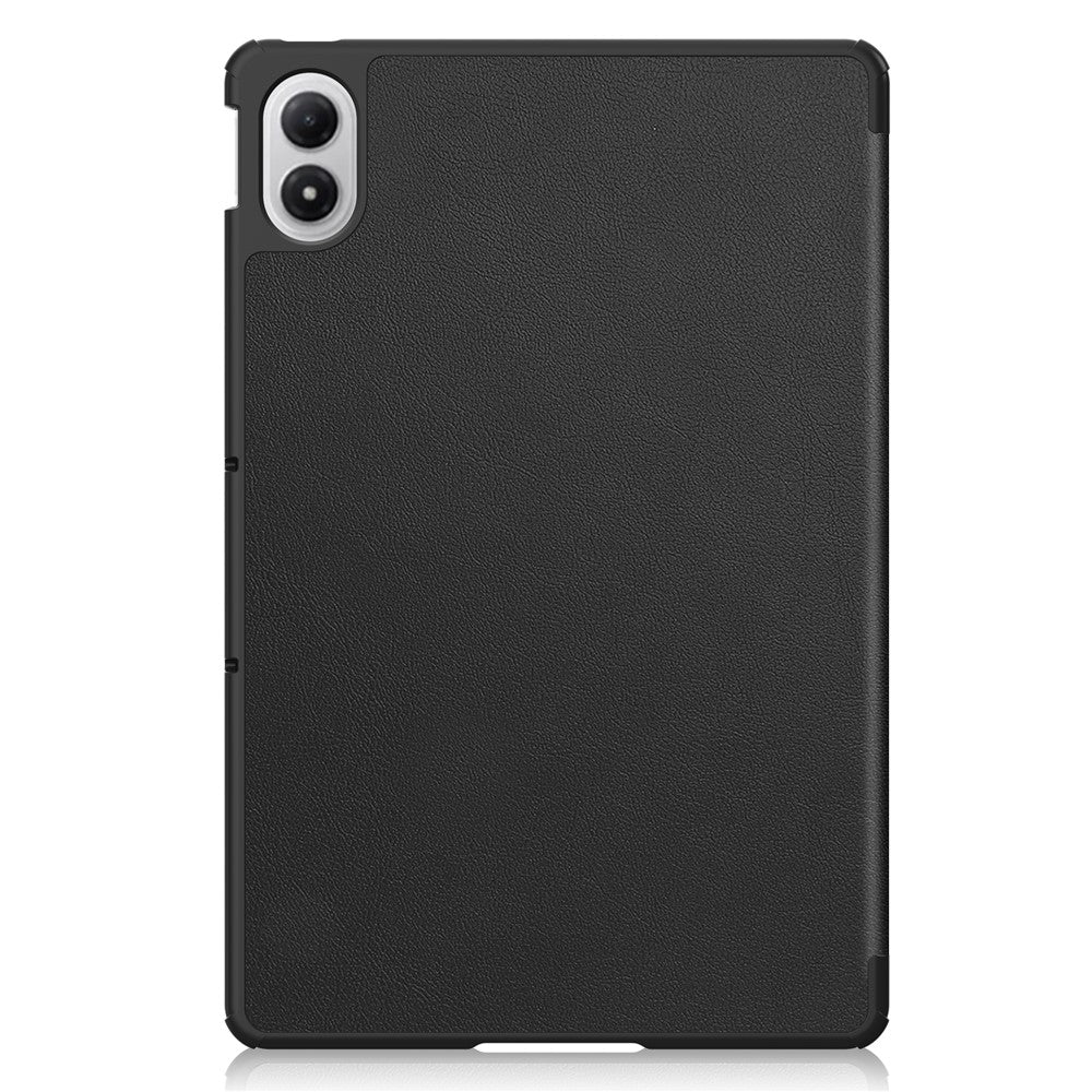 For Xiaomi Poco Pad M1 / Redmi Pad 2 Pro Case Leather Stand Tablet Cover - Black