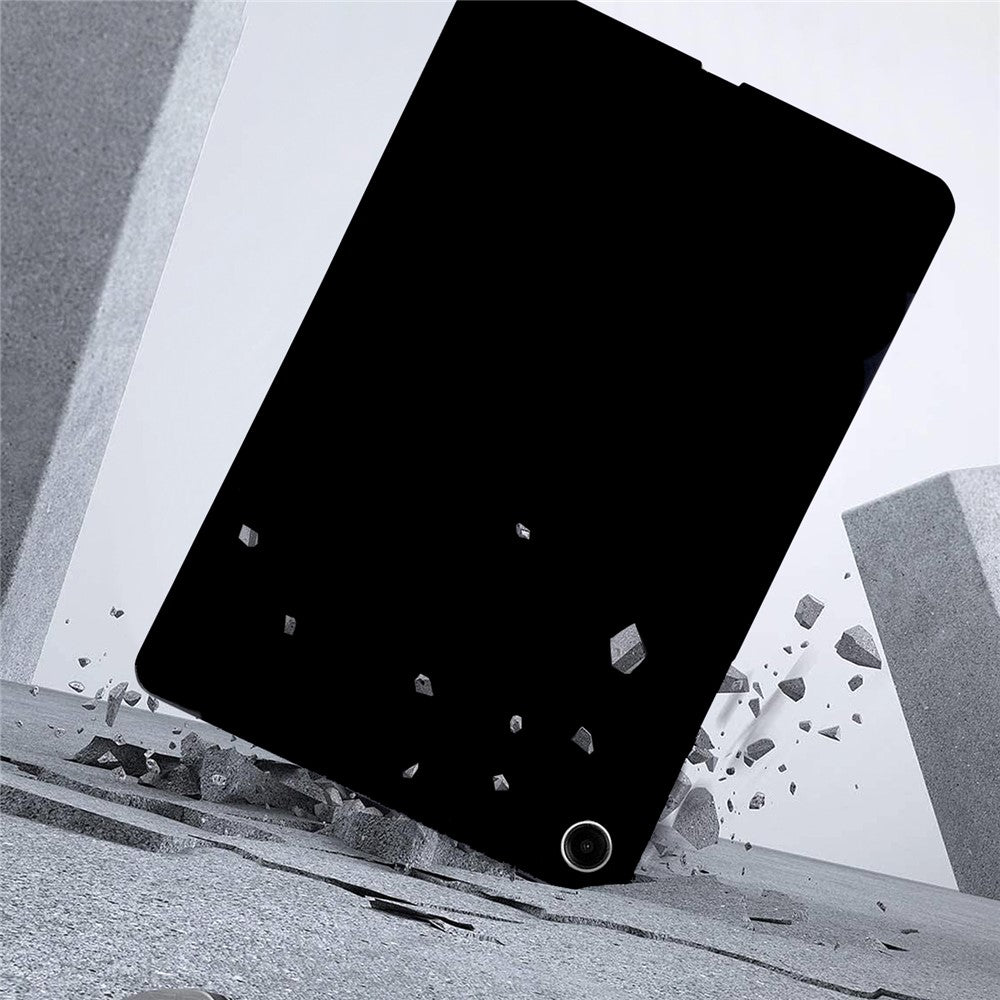 For Samsung Galaxy Tab A11+ / Tab A9+ Case Slim Matte TPU Protective Tablet Cover - Black