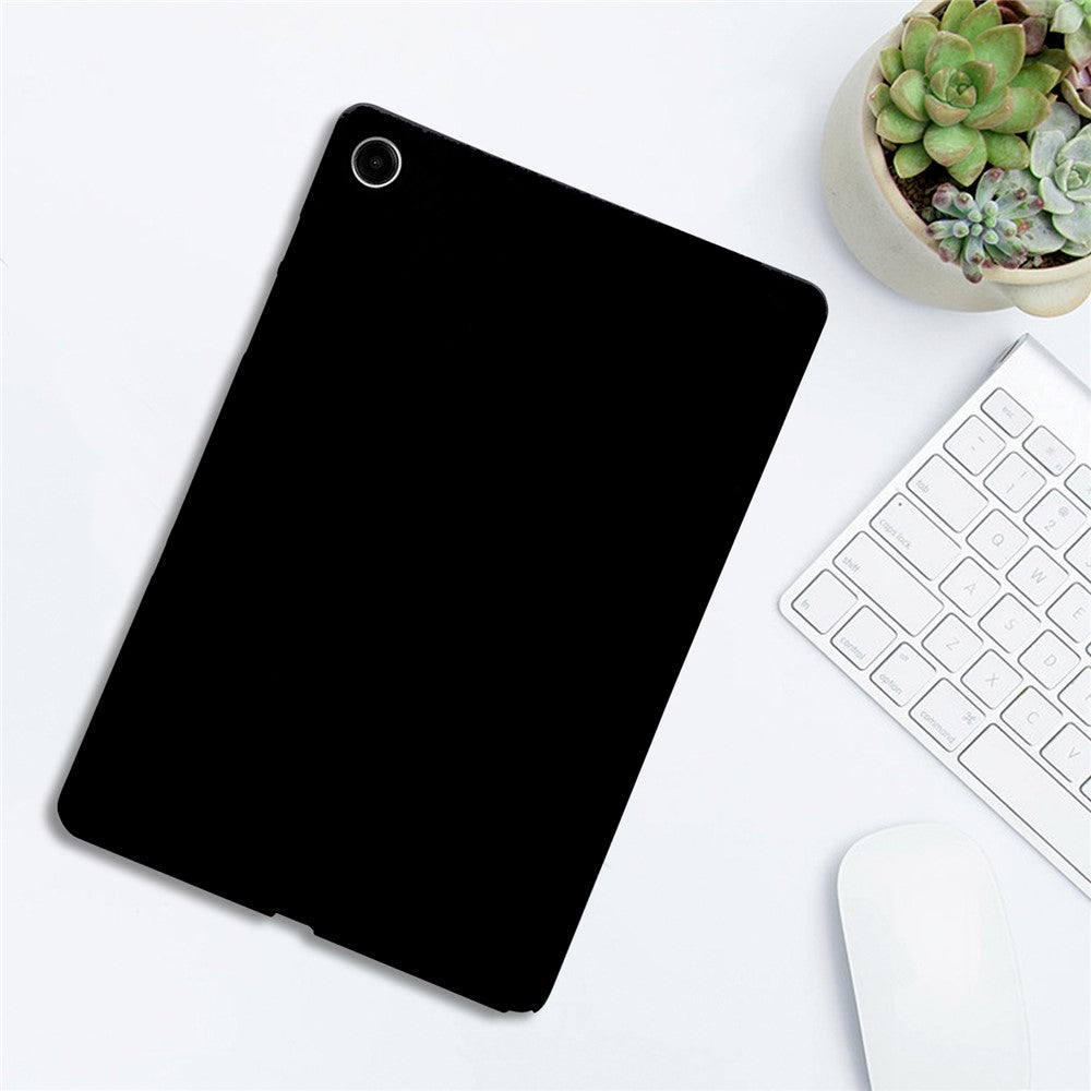 For Samsung Galaxy Tab A11+ / Tab A9+ Case Slim Matte TPU Protective Tablet Cover - Black