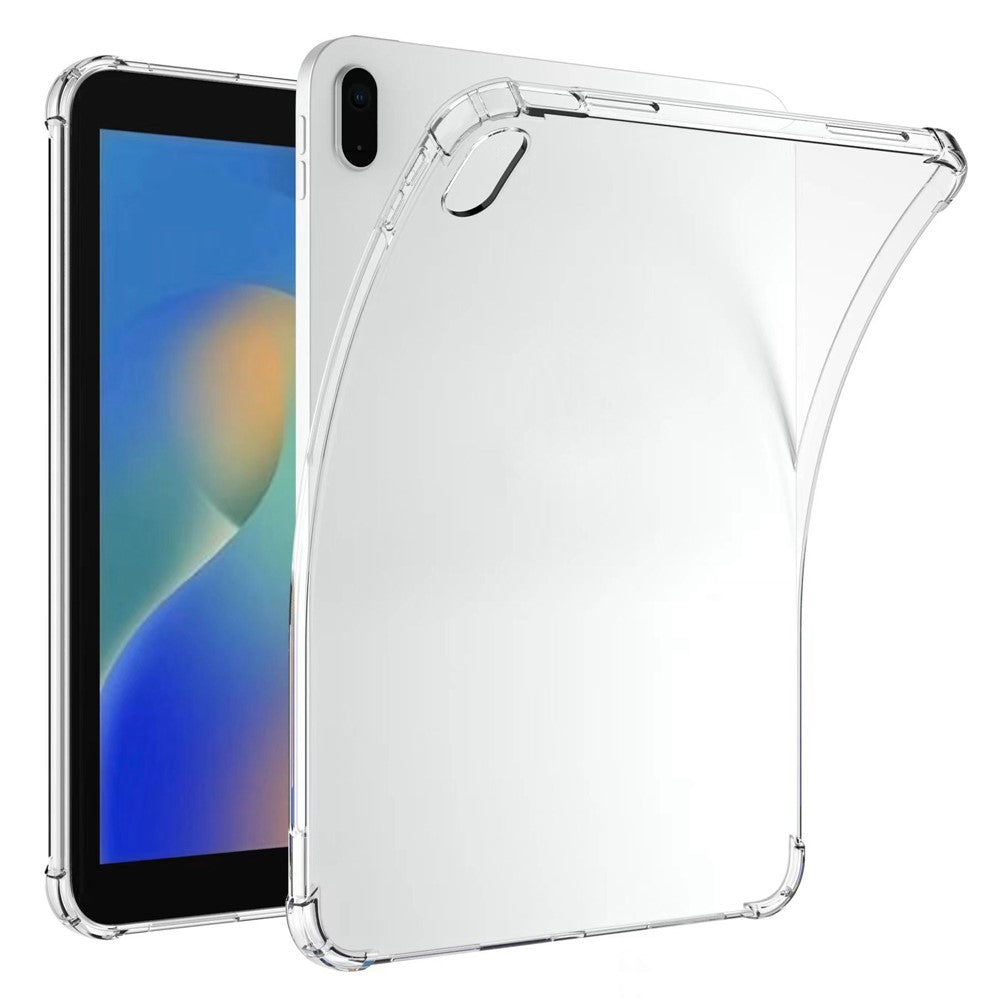 For iPad (2025) / iPad 10.9 (2022) Soft TPU Transparent Case Corner Protection Back Cover Shell