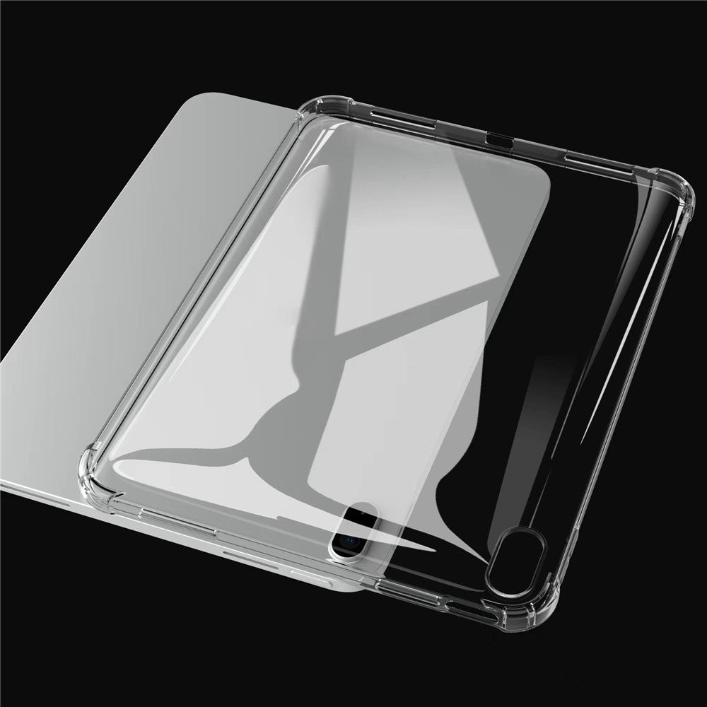 For iPad (2025) / iPad 10.9 (2022) Soft TPU Transparent Case Corner Protection Back Cover Shell