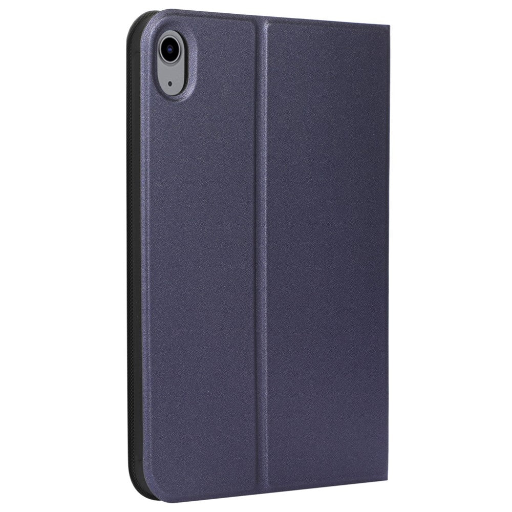 For iPad (2025) / 10.9 (2022) Case PU Leather Adjustable Stand Tablet Protective Cover - Blue