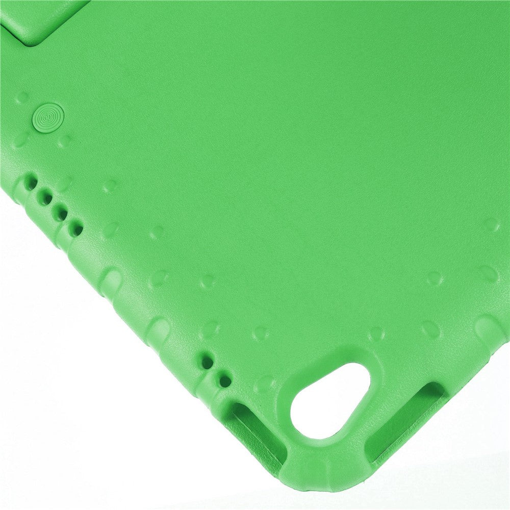 For iPad (2025) / 10.9 (2022) Protective Tablet Cover Case with Kickstand Handle - Green