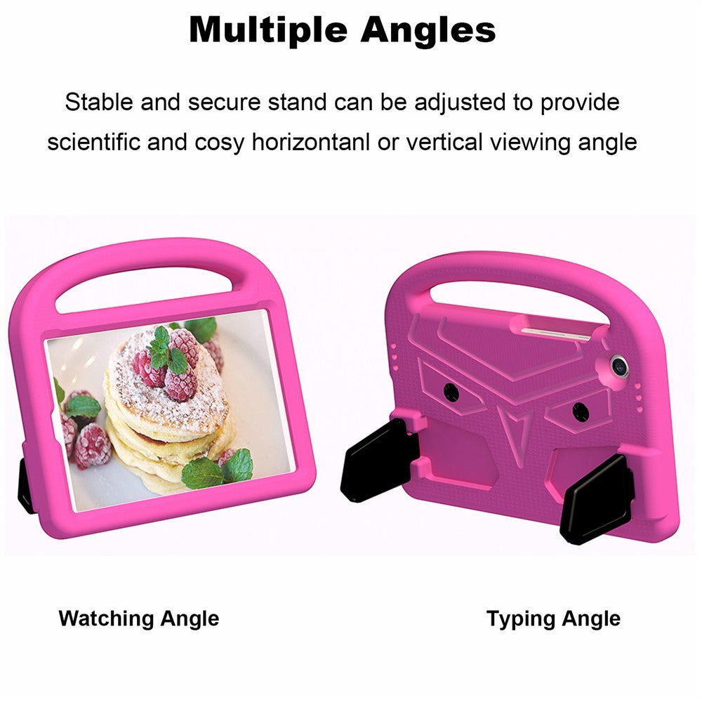 For Samsung Galaxy Tab A11 / A9 Case Sparrow Style EVA Tablet Cover with Kickstand - Rose