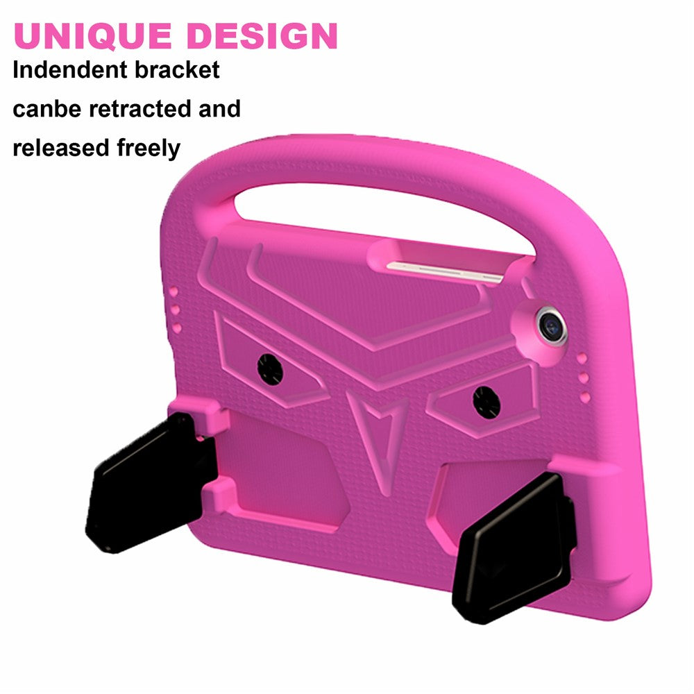 For Samsung Galaxy Tab A11 / A9 Case Sparrow Style EVA Tablet Cover with Kickstand - Rose