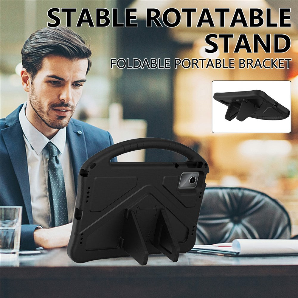 For Lenovo Tab M11 / Xiaoxin Pad 11 2024 Tablet Case with Handle EVA Cover - Black