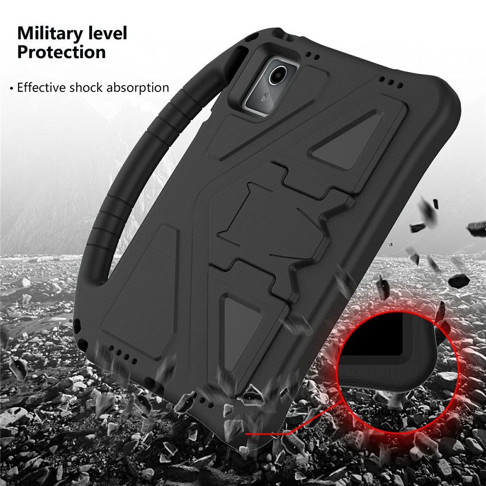 For Lenovo Tab M11 / Xiaoxin Pad 11 2024 Tablet Case with Handle EVA Cover - Black