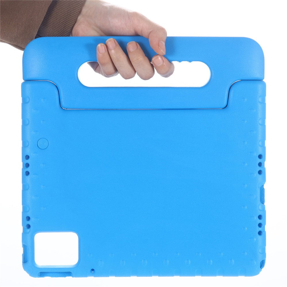 For Lenovo Tab M11 / Xiaoxin Pad 11 2024 Case Handle Kickstand EVA Tablet Cover - Blue