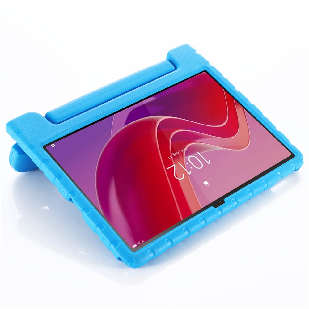 For Lenovo Tab M11 / Xiaoxin Pad 11 2024 Case Handle Kickstand EVA Tablet Cover - Blue