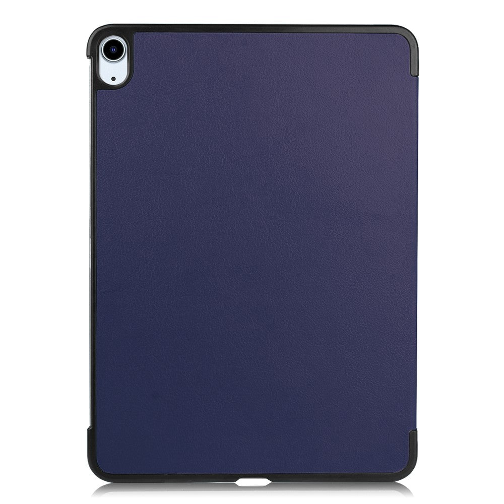 For iPad Air 11 (2025) / (2024) Case PU Leather Protective Tri-Fold Stand Smart Cover - Blue