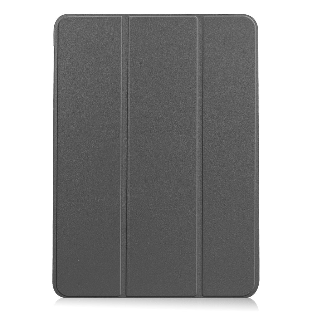 For iPad Air 13 (2025) / (2024) Case Wake/sleep Tri-Fold Stand Leather Tablet Cover - Grey