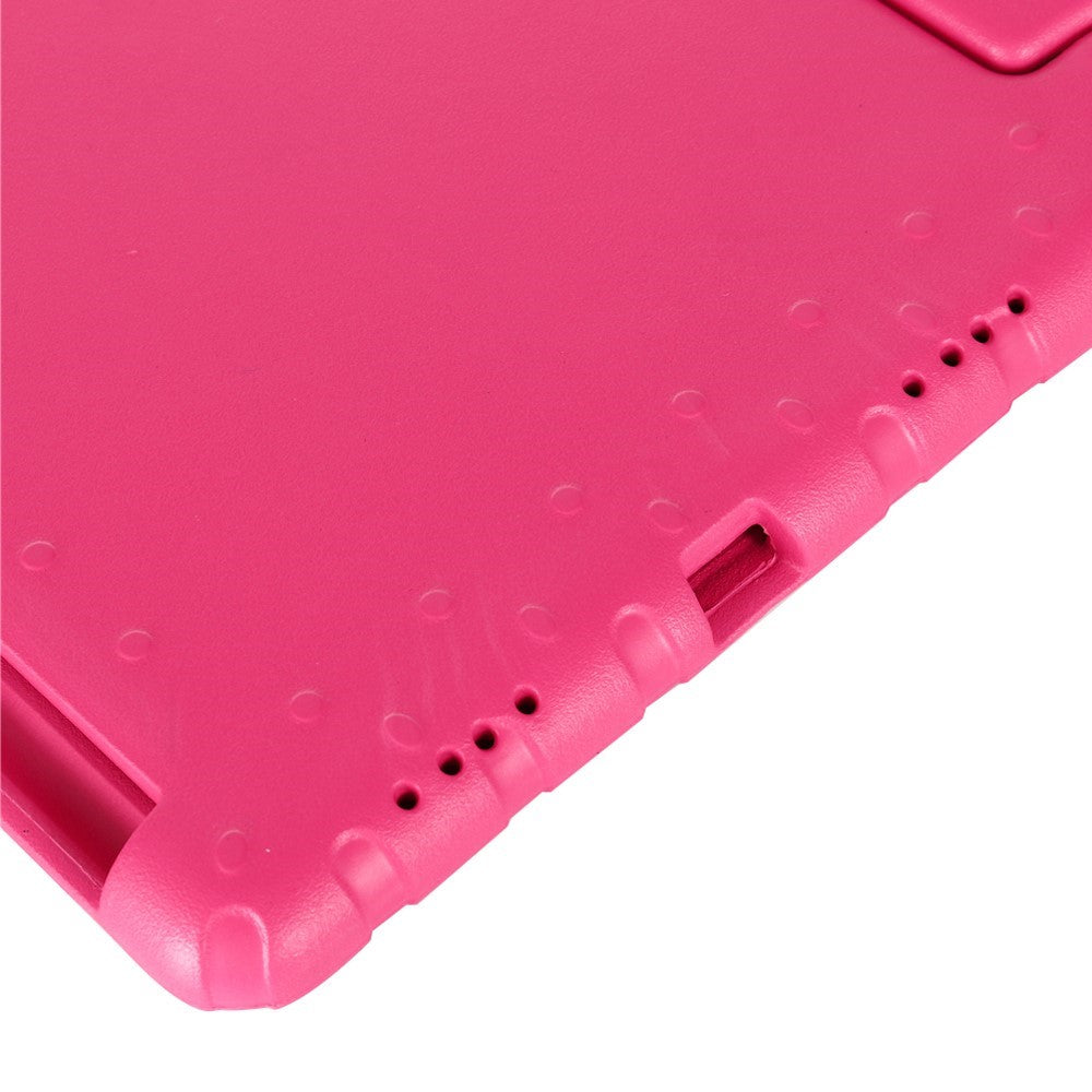 For iPad Air 11 (2025) / (2024) Kids-Friendly Handle Tablet Cover with Kickstand - Rose