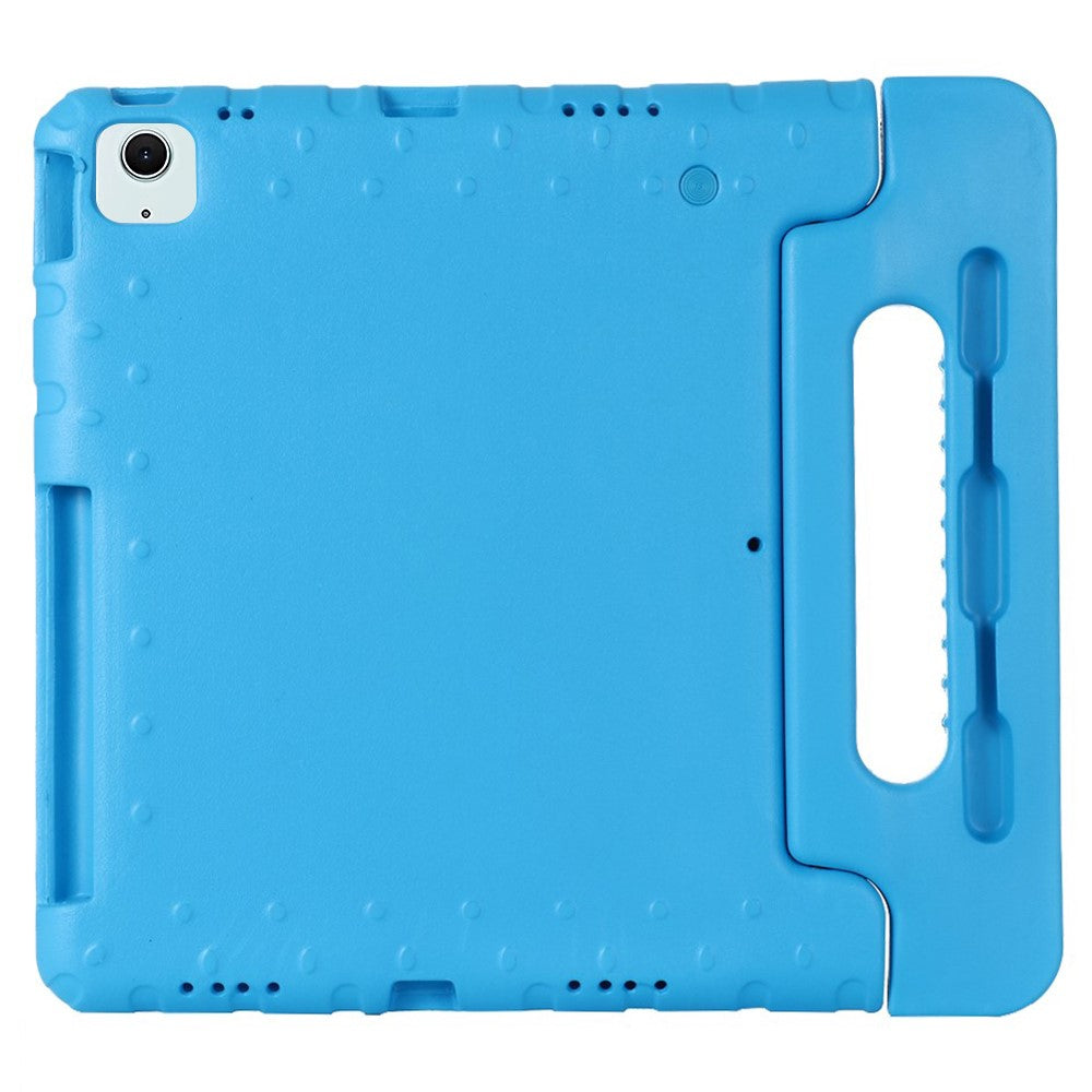 For iPad Air 11 (2025) / (2024) Kids-Friendly Handle Tablet Cover with Kickstand - Blue