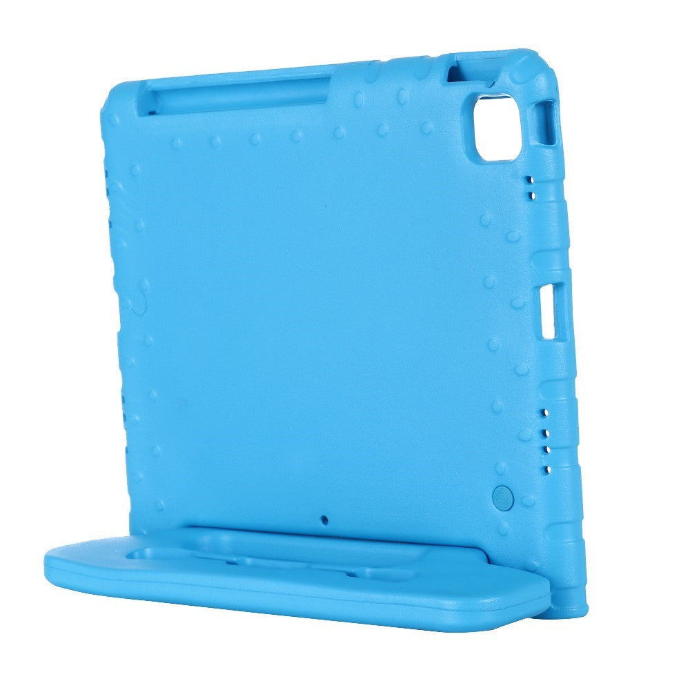 For iPad Air 11 (2025) / (2024) Kids-Friendly Handle Tablet Cover with Kickstand - Blue