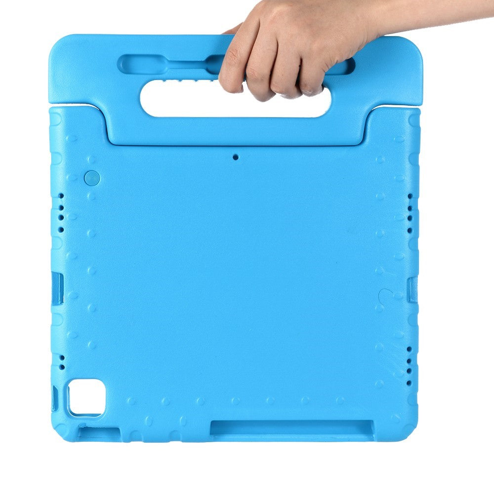 For iPad Air 11 (2025) / (2024) Kids-Friendly Handle Tablet Cover with Kickstand - Blue