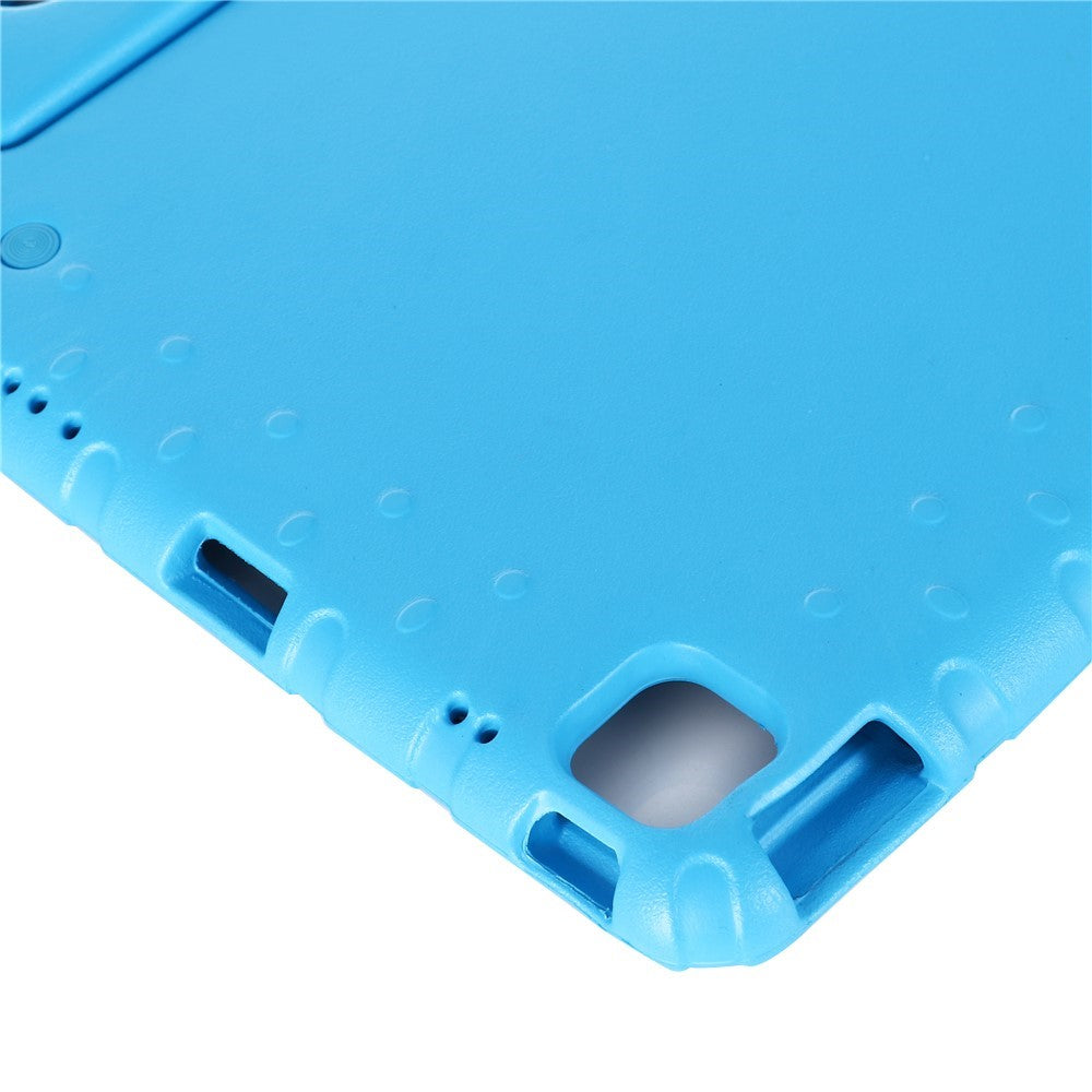 For iPad Air 11 (2025) / (2024) Kids-Friendly Handle Tablet Cover with Kickstand - Blue