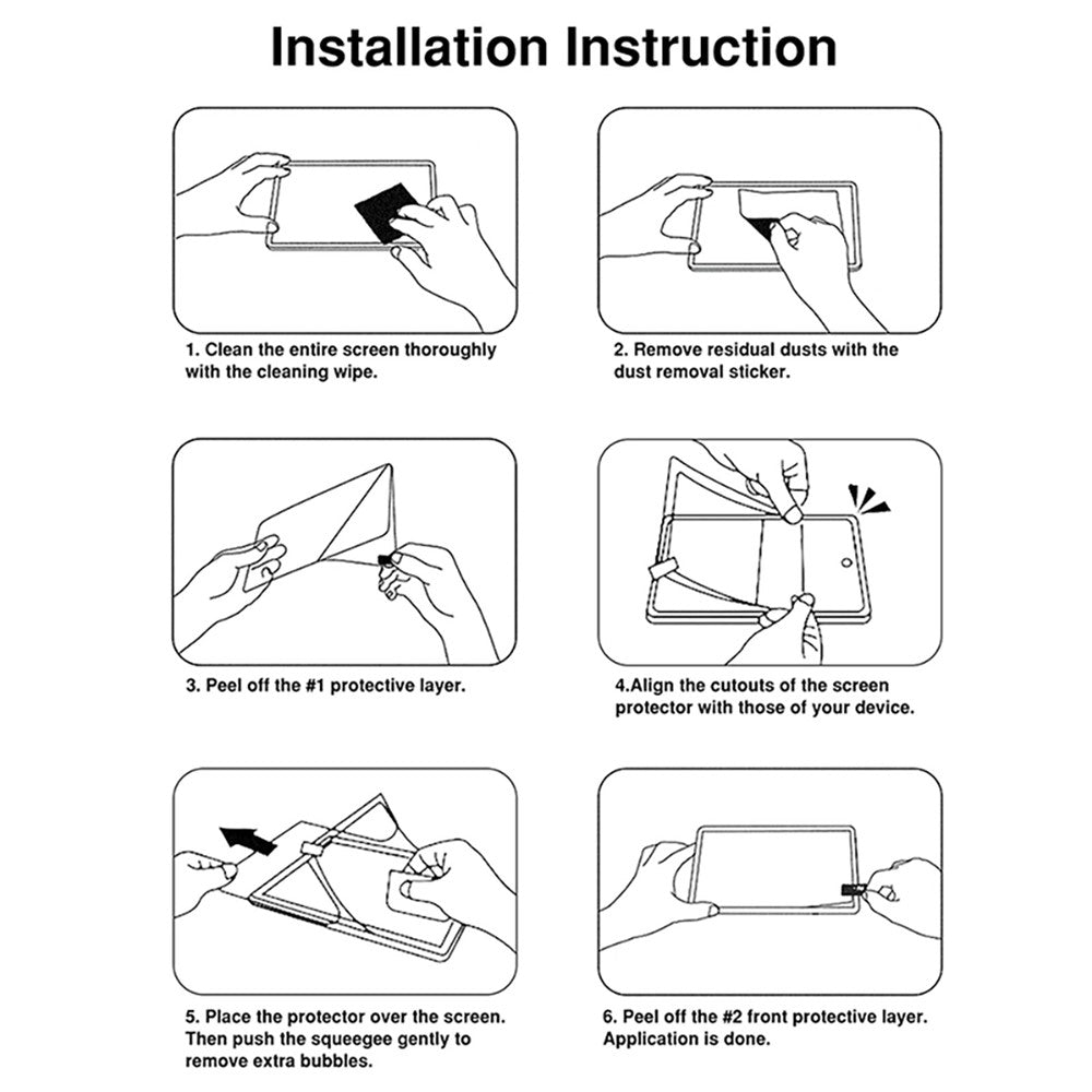 For Lenovo Idea Tab Pro Paperlike Screen Protector Sensitive Touch PET Tablet Screen Film